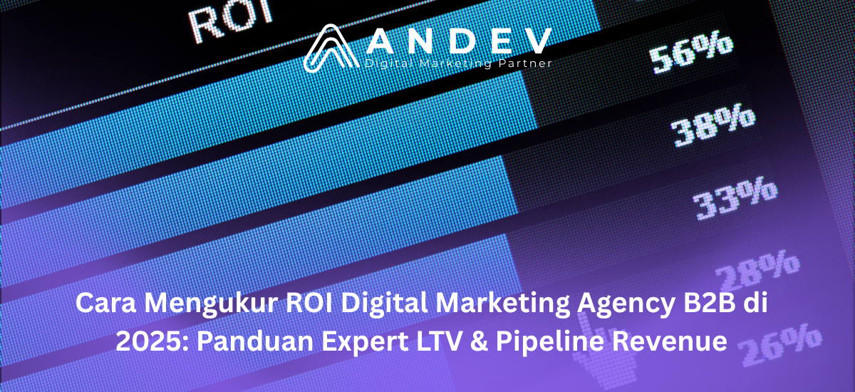 Cara Mengukur ROI Digital Marketing Agency B2B di 2025 Panduan Expert LTV & Pipeline Revenue
